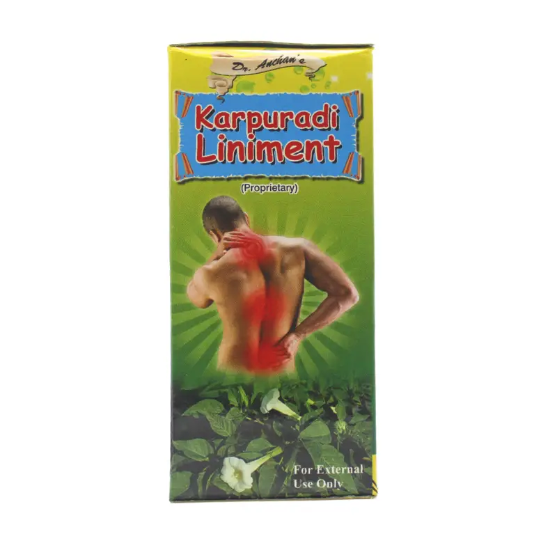 Karpooraadi Liniment (100ml) – Anchan Ayurvedics