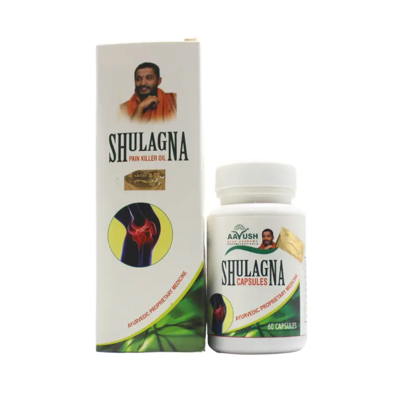 Shulagna Cap And Pain Oil (1Set) – Ayur Ashrama