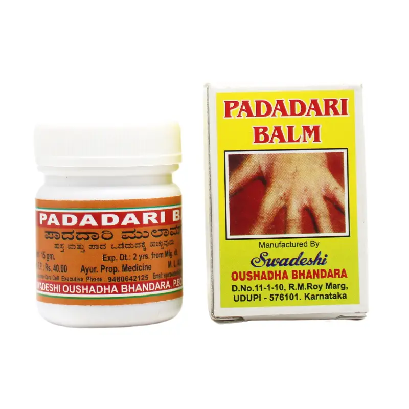 Padadari Balm 15gm – Swadeshi Ayurved