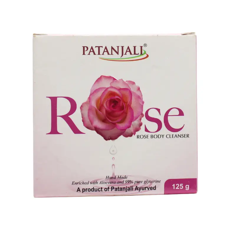 Rose Kanti Soap 125gm – Patanjali Ayurveda
