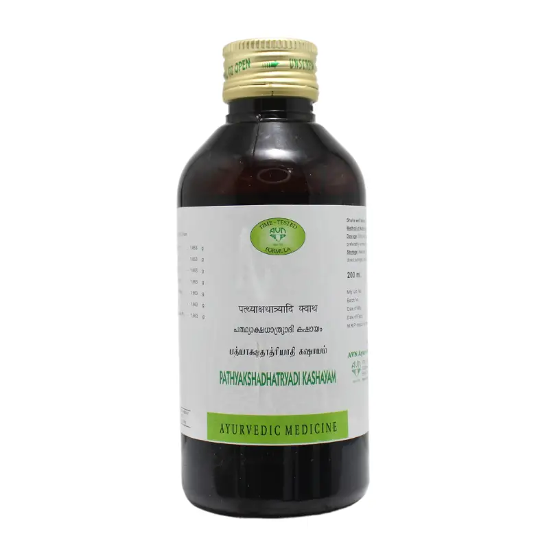 Pathyakshadatryadi Kashaya (200ml) – Avn Ayurveda