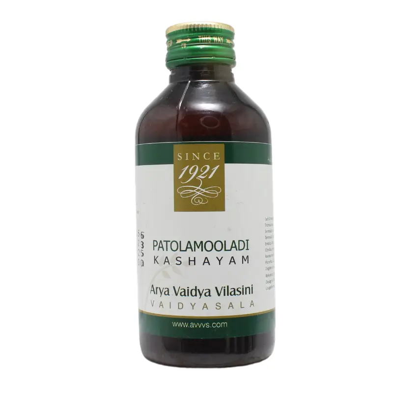 Patolamooladi Kashayam (200ml) – Arya Vaidya Pharma