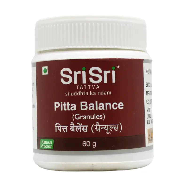 Pitta Balance Granules (60Gm) – Sri Sri Tattva