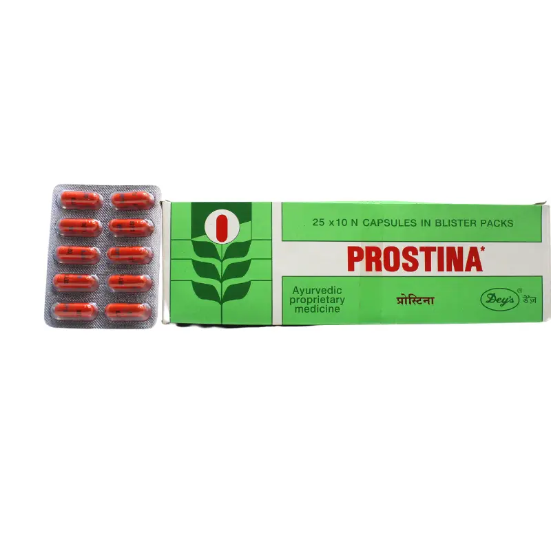 Prostina Blister Packs (10Caps) – Deys Medicals