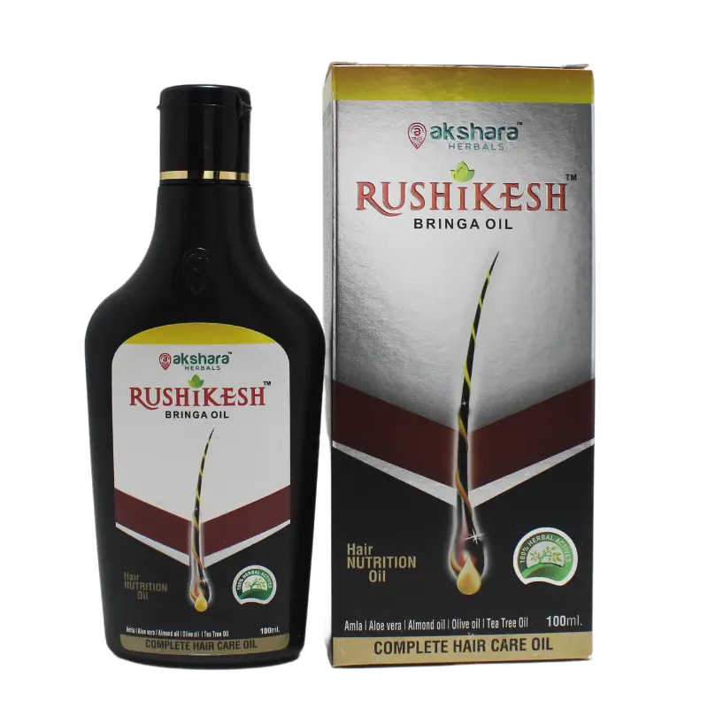 Rushikesh Bringa Oil (100ml) – Akshara Herbals