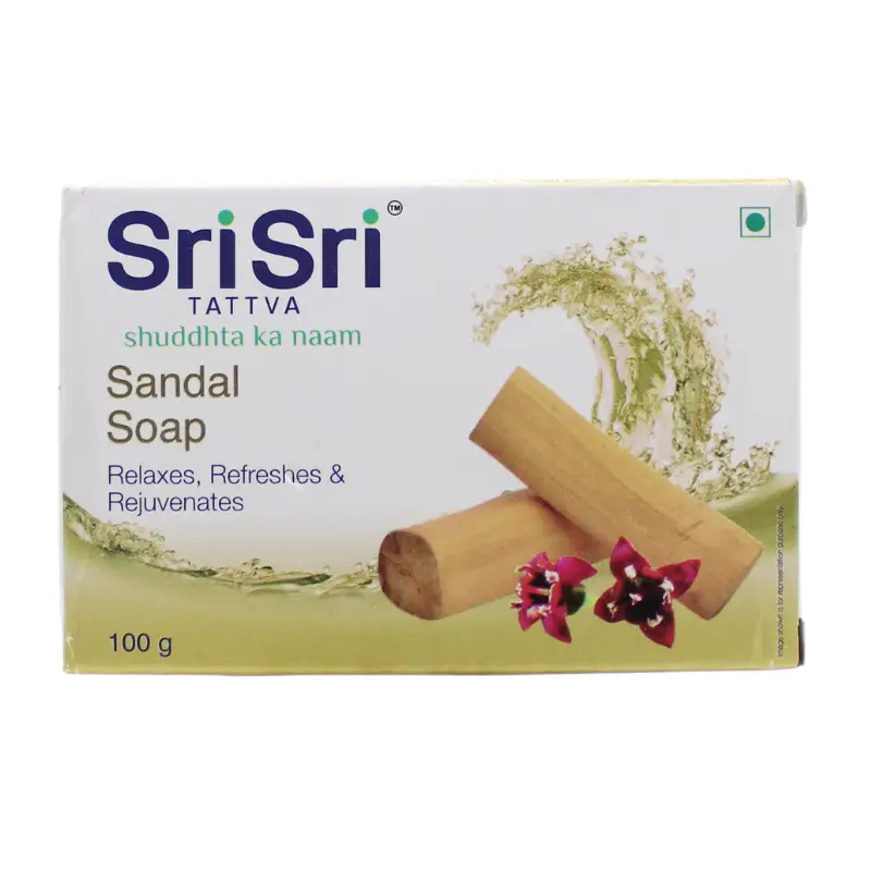 Sandal Soap (100Gm) – Sri Sri Tattva