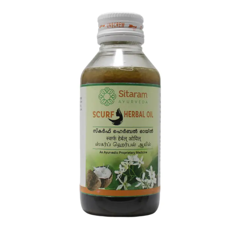Scurf Herbal Oil 100ml – Sitaram Ayurveda Pharmacy