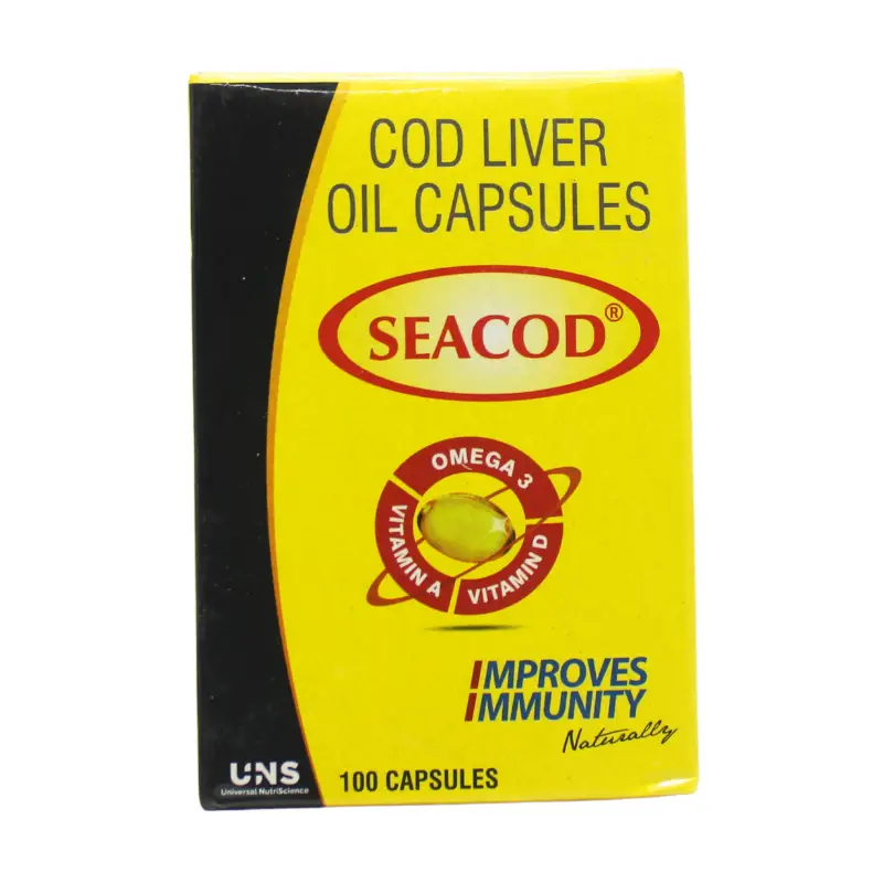 Seacod Liver Oil Capsule (100Caps) – Sevenseas