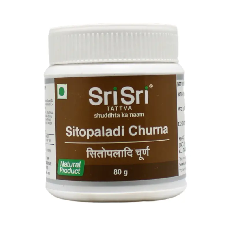 Sitopaladi Churna 80gm – Sri Sri Tattva