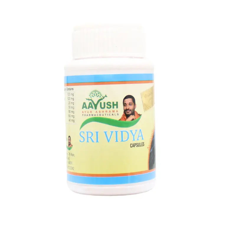 Sri Vidya Capsule (60Caps) – Ayur Ashrama