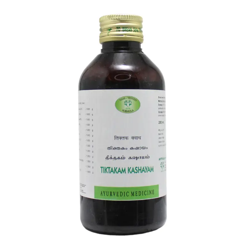 Tiktakam Kashayam (200ml) – Avn Ayurveda