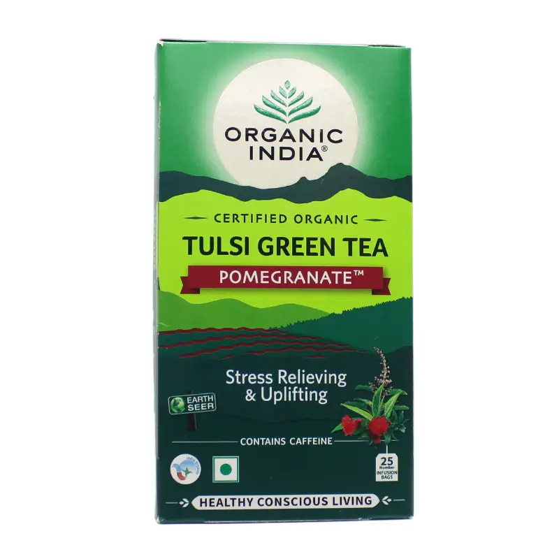 Tulsi Pomegranate (25Bags) – Organic India