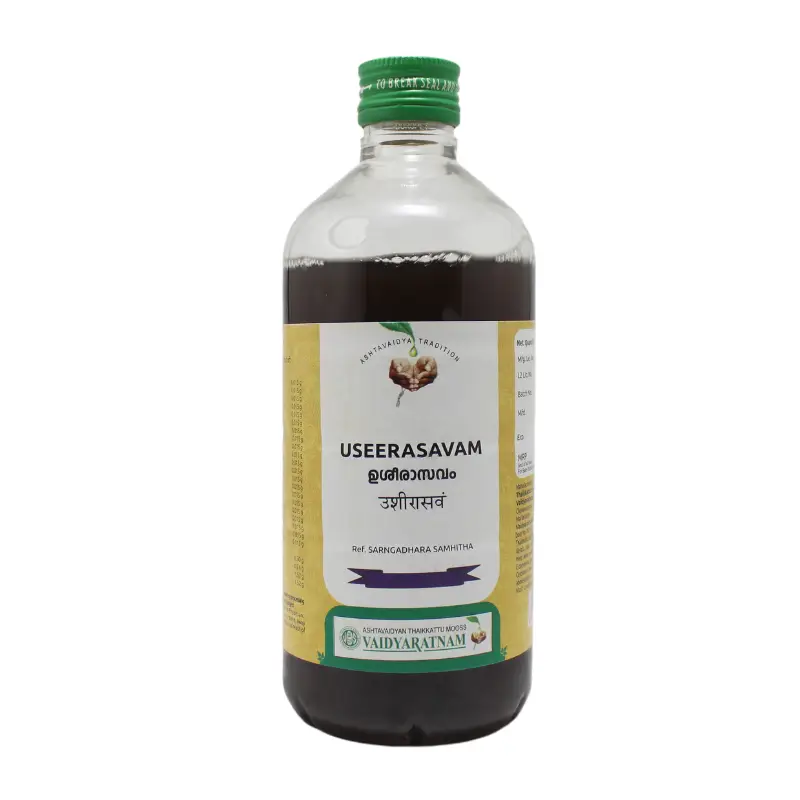 Usheerasavam 450ml – Vaidyaratnam Oushadhasala