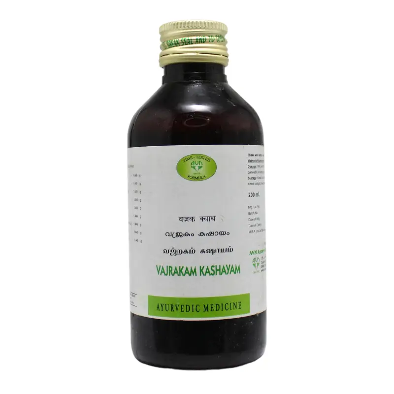 Vajrakam Kashayam (200ml) – Avn Ayurveda