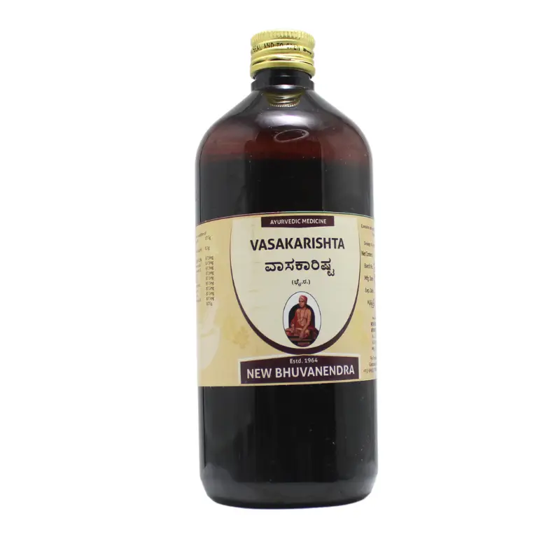 Vasakarishta 450ml – New Bhuvanendra Ayurvedic Pharmacy