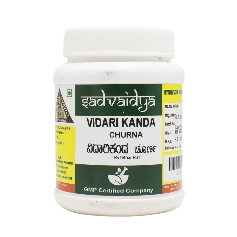 Vidarikanda Churna (100Gm) – Sadvaidya