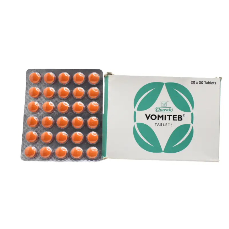 Vomiteb Tab (30Tabs) – Charak Pharma