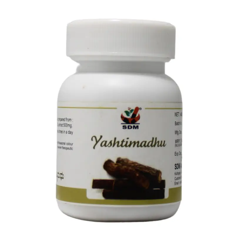 Yashtimadhu Caps 40caps – SDM Ayurveda Pharmacy