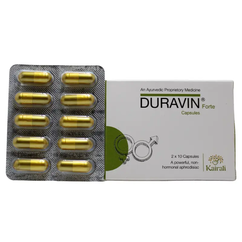 Duravin Forte Caps 20caps – Kairali Ayurvedic Products