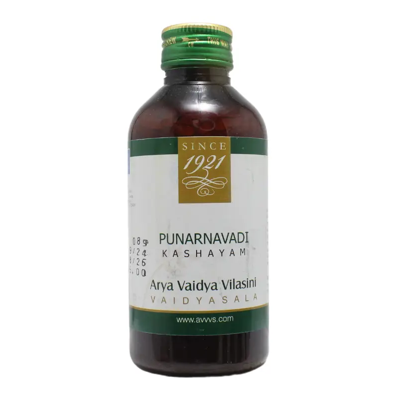Punarnavadi Kashayam (200ml) – Arya Vaidya Pharma
