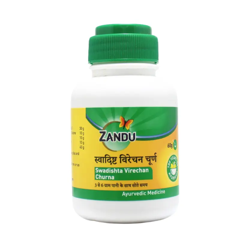Swadishta Virechana Churna (60Gm) – Zandu