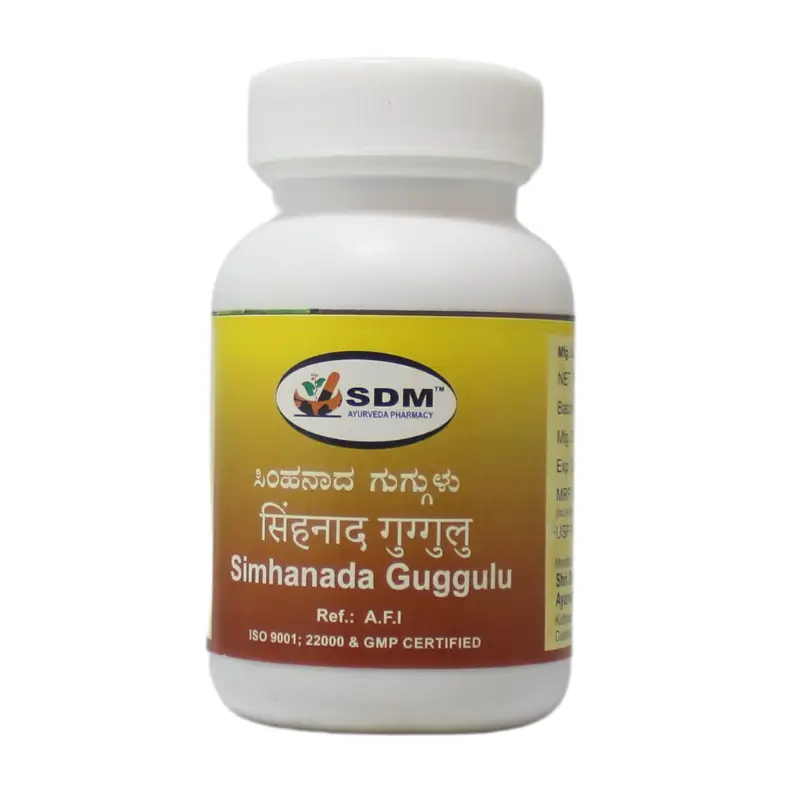 Simhanad Guggulu 100tabs – SDM Ayurveda Pharmacy