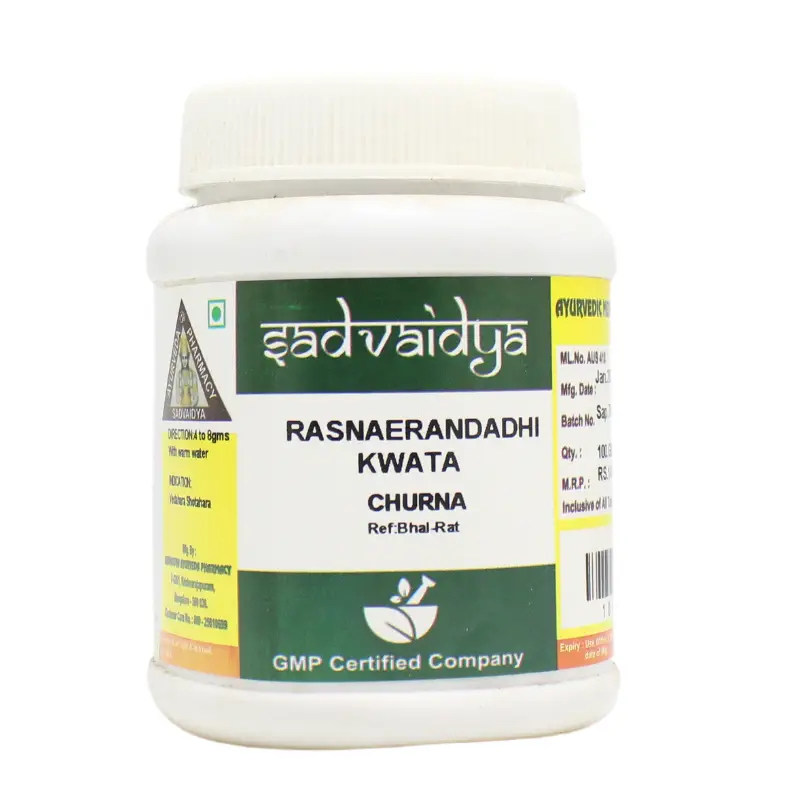 Rasnaerandadi Kwatha Churna 100gm – Sadvaidya