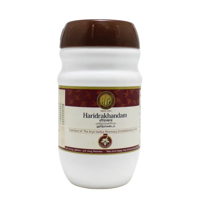 Haridra Kandam (200Gm) – The Arya Vaidya pharma