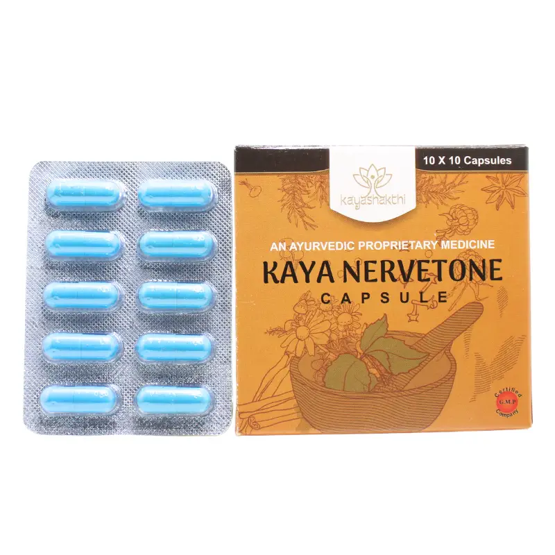 Kaya Nervetone Capsule (10Caps) – Kayashakthi Herbal Products