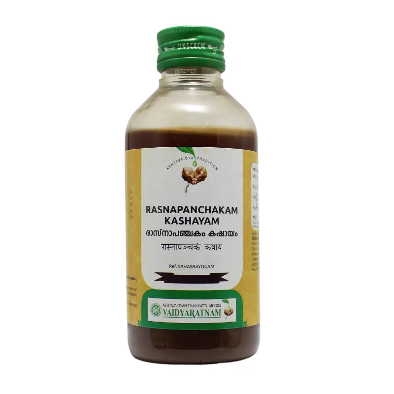 Rasnapanchakam Kashayam 200ml – Vaidyaratnam Oushadhasala