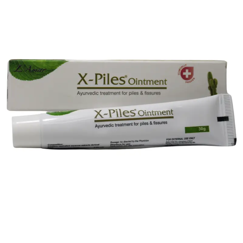 X Piles Ointment 30gm – L’Amar Healthcare