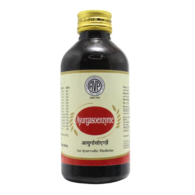 Ayurgasoenzyme (225ml) – Arya Vaidya Pharma