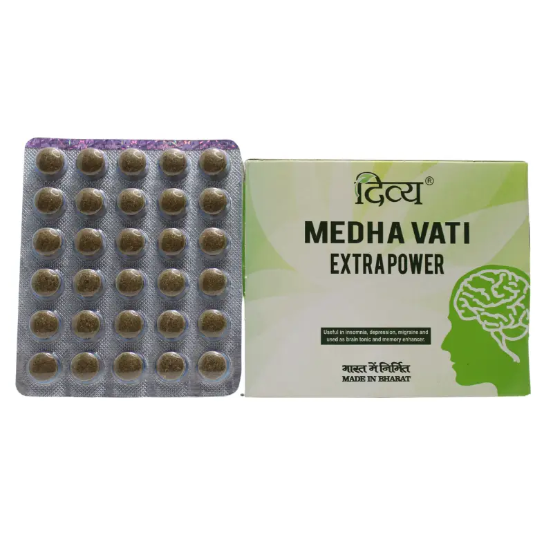 Divya Medha Vati Extra Power 1 – Patanjali Ayurveda