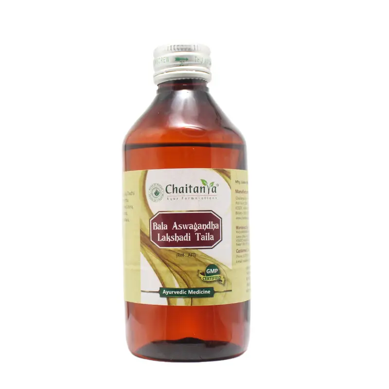 Balaashwagandha Lakshadi Taila 200ml – Chaitanya Pharmaceuticals