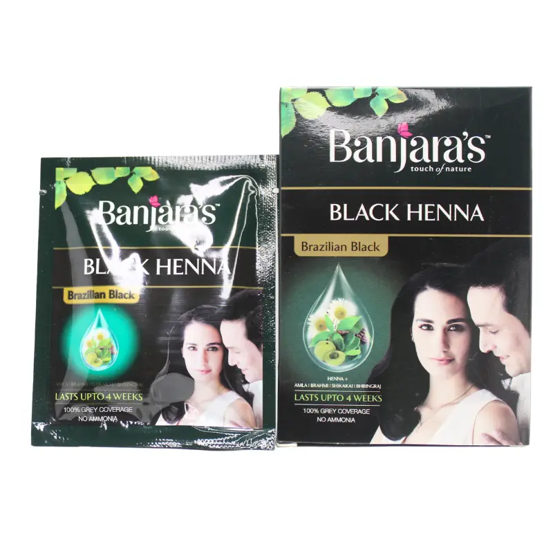 Banjara’S Brazilian Black Henna (9Gm) | Banjara’S