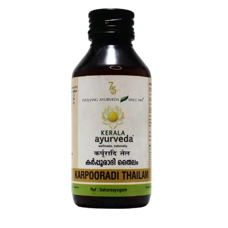 Karpooradi Thailam 5Ltr – Kerala Ayurveda
