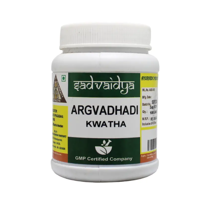 Aragwadadi Kwatha Churna (100Gm) – Sadvaidya