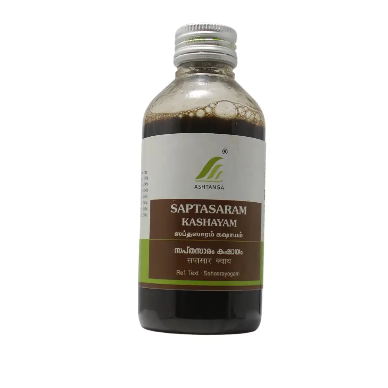 Saptasaram Kashayam 200ml – Ashtanga Ayurvedics
