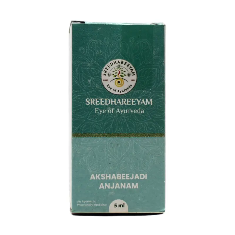 Akshabeejadi Anjanam Eye Drops 5ml – Sreedhareeyam