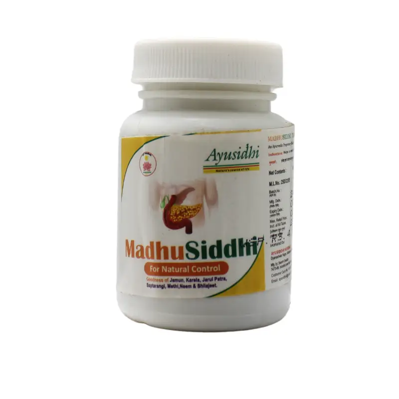 Madhu Siddhi Tablets 60tabs – Ayusiddhi Herbals