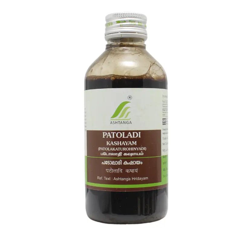 Patoladi Patolakaturohinyadi Kashayam 200ml – Ashtanga Ayurvedics