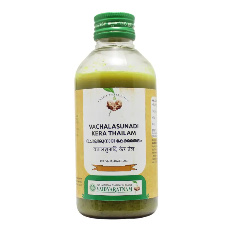Vachalasunadi Kera Thailam 200ml – Vaidyaratnam Oushadhasala