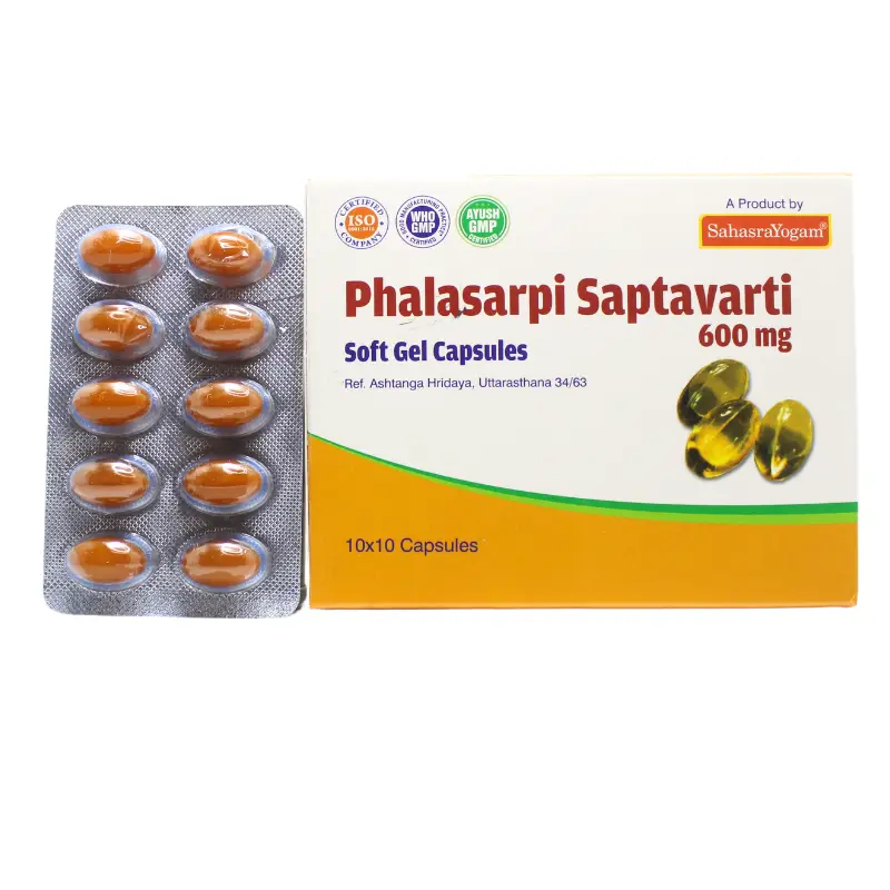 Phalasarpi Saptavarti 600Mg Capsules 10caps – Sahasra Yogam