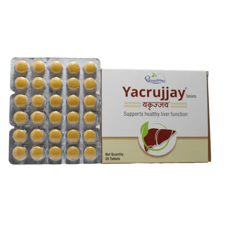 Yacrujjay Tablets 30tabs – Shree Dhootapapeshwar