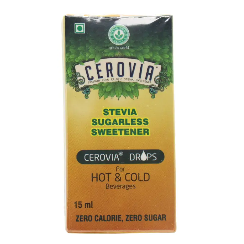 Cerovia Stevia Sugarless Sweetner 15ml – Stevia World Agrotech