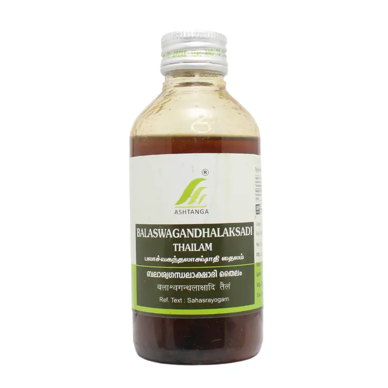 Balaswagandhalaksadi Thailam (200ml) – ASHTANGA AYURVEDICS