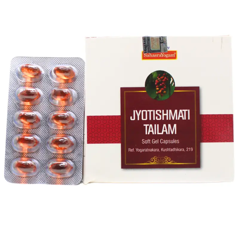 Jyotishmati Tailam 300Mg 10caps – Sahasra Yogam
