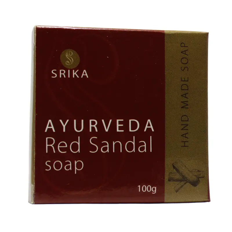 Red Sandal Soap 100gm – Srika