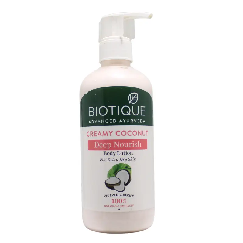 BIO CREAMY COCONUT BODY LOTION 300 ML – BIOTIQUE