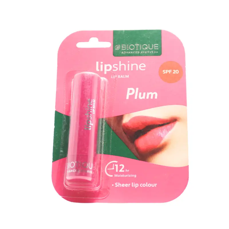 BIO PLUM IT UP LIP BALM 4GM – BIOTIQUE